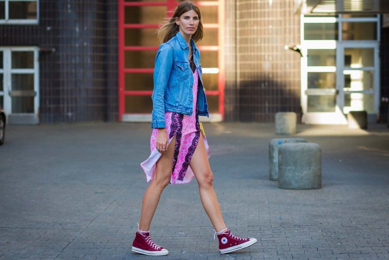 Тренч New Balance стрит стайл
