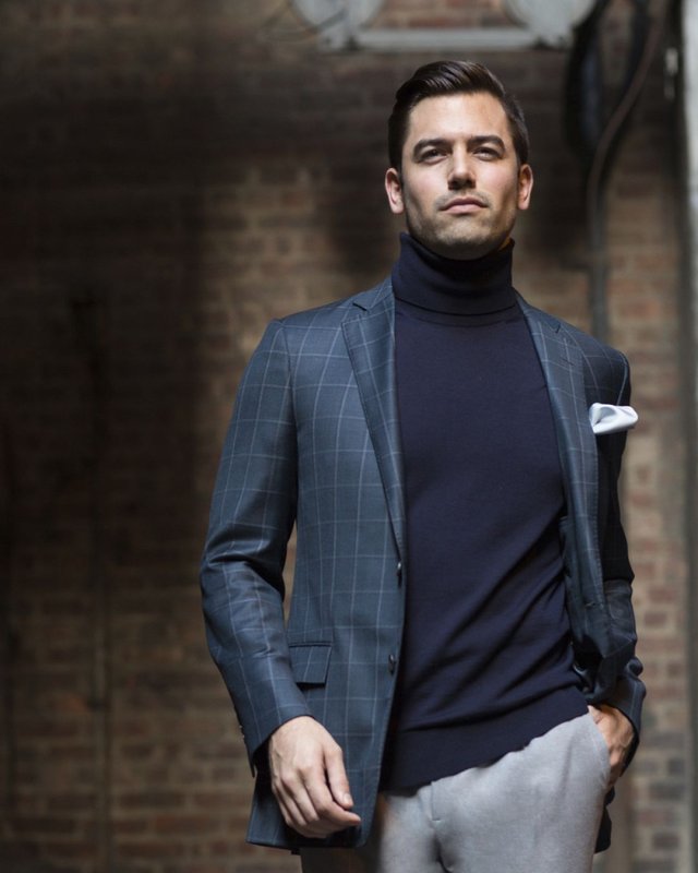 Massimo Dutti водолазка мужская