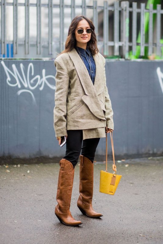 Сапоги казаки Street Style 2020