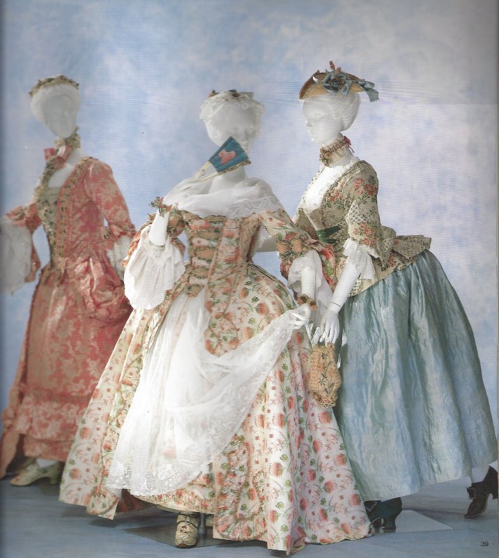 Мода рококо 1750