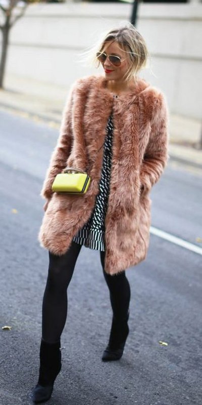 Missguided шуба из искусственного меха