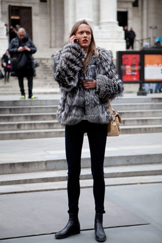 Шубка лама h&m пудровая