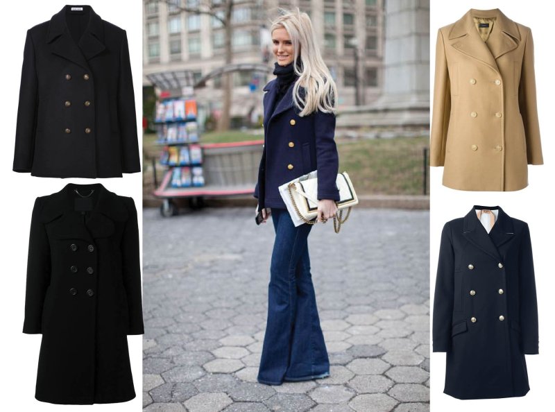 Бушлат Pea Coat Black