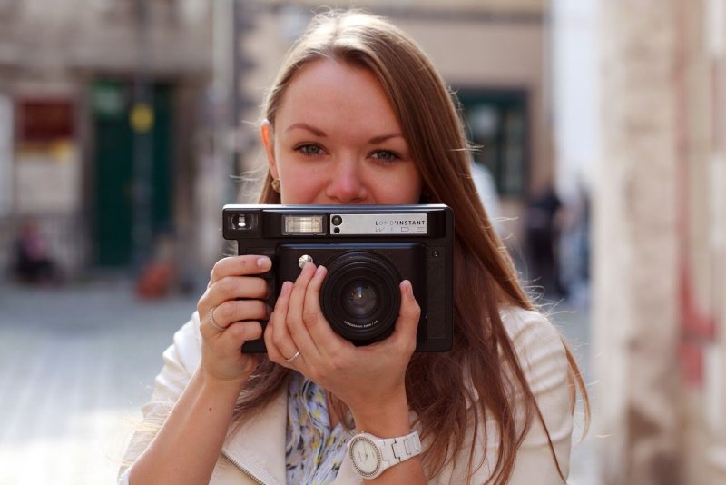 Lomo instant wide Black