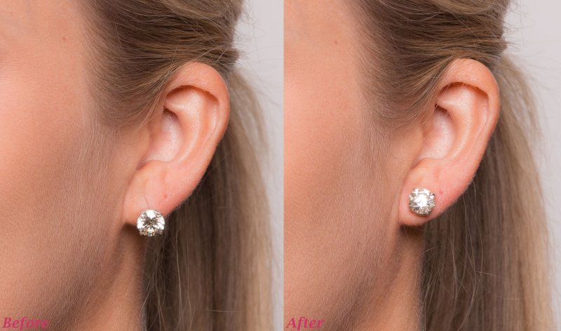 Серьги для обвисших мочек