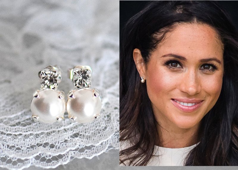 Meghan Markle Wedding Earrings