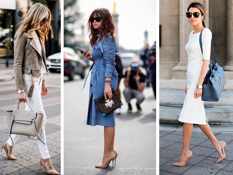 Лоферы Zara пудровый лак
