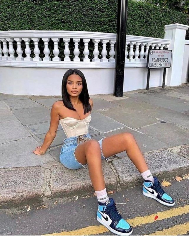 Nike Air Force 1 girl outfit