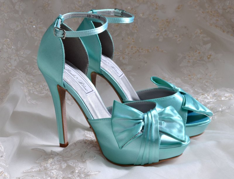 Jimmy Choo туфли бирюзовые