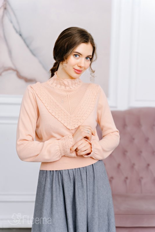 Блузки женские в горошек