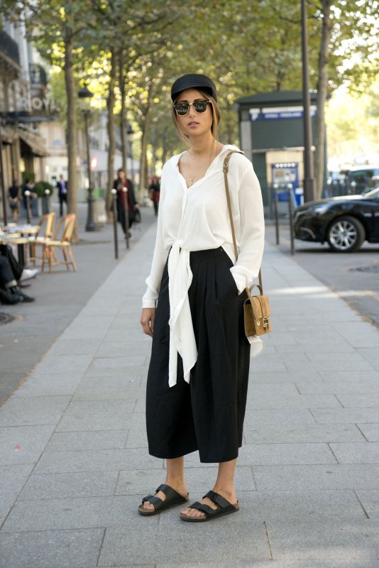 Birkenstock Boston look на знаменитостях