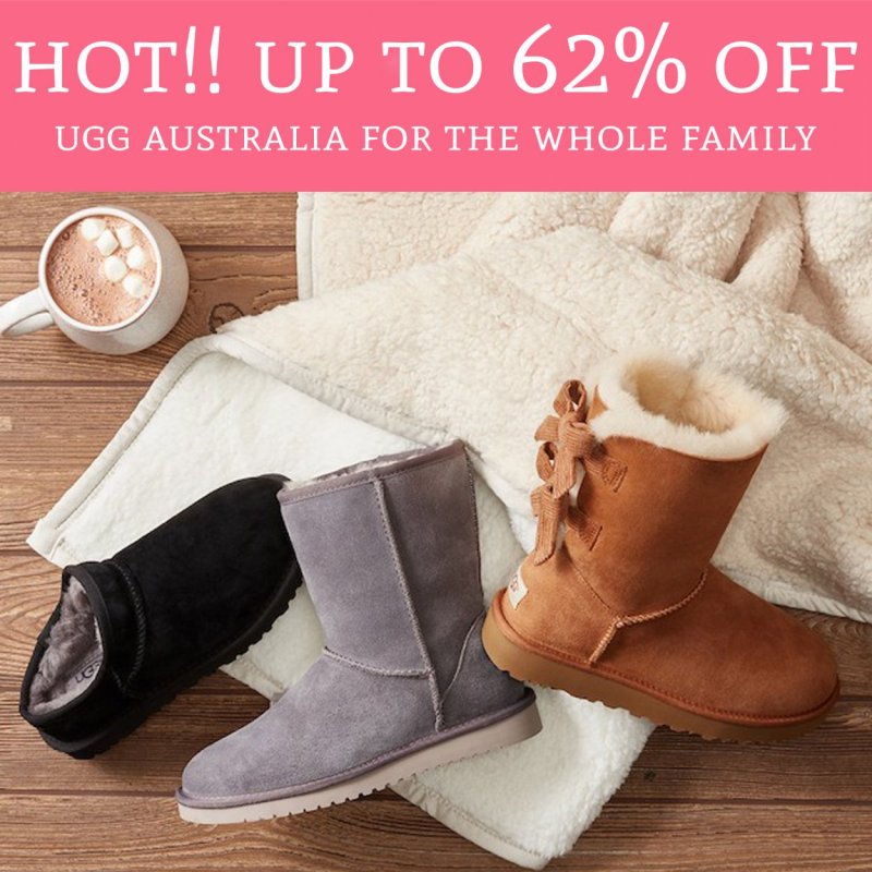UGG Australia тапочки и угги