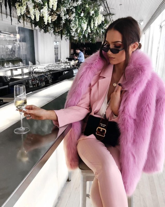 Missguided шуба из искусственного меха