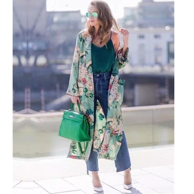 Street Style кимоно 2021