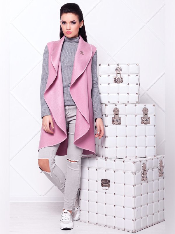 Жилет ASOS розовый