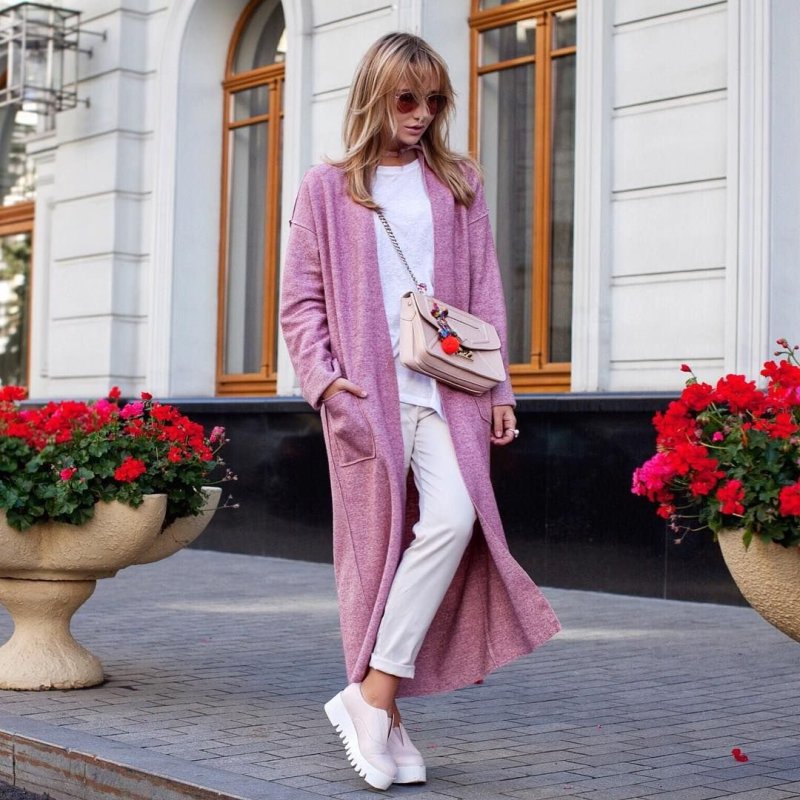 Серый кардиган Верена