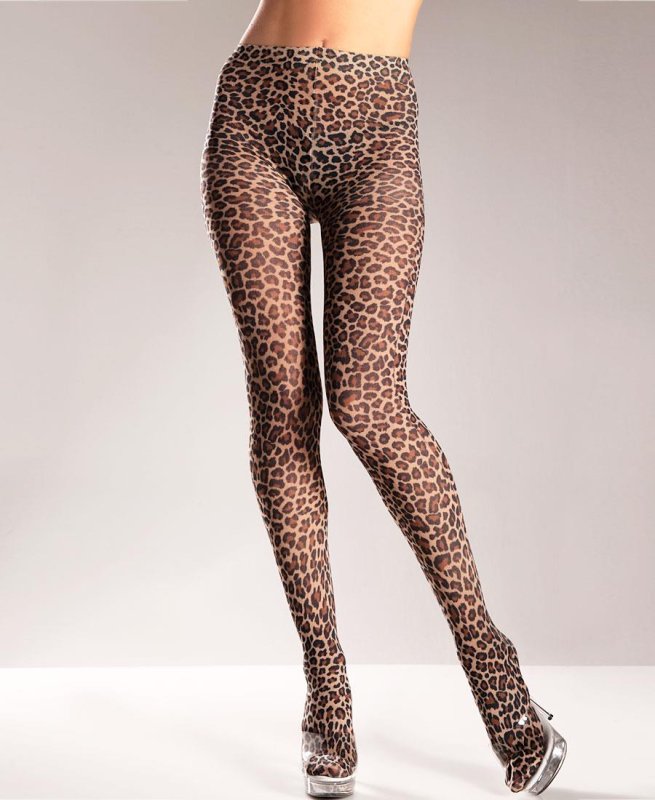 Wolford леопардовые колготки