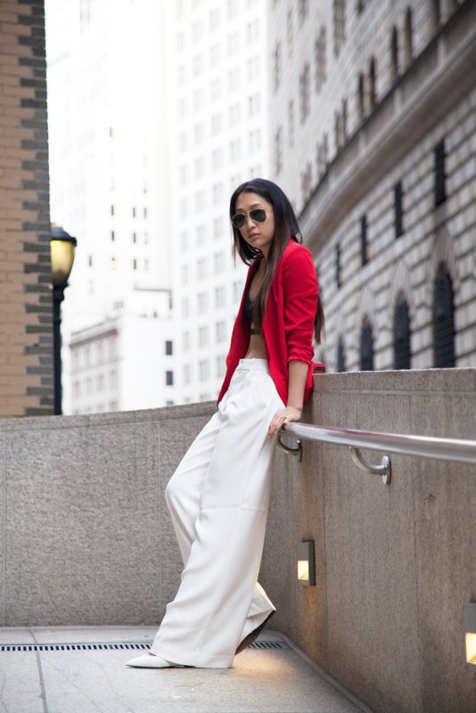 Брюки палаццо outfit
