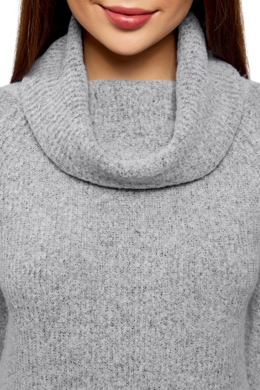 Womens Cashmere Merino long Sleeve Cowl Neck Jumper a334l
