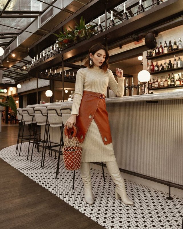Юбка карандаш трикотаж Zara серая миди