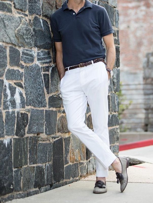 Polo Ralph Lauren White Jeans Mens