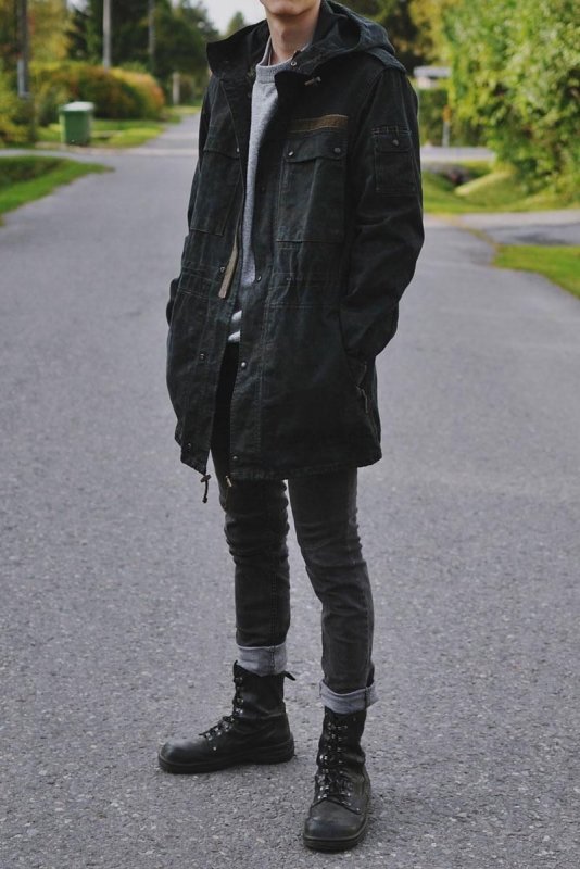 Стиль Street goth man