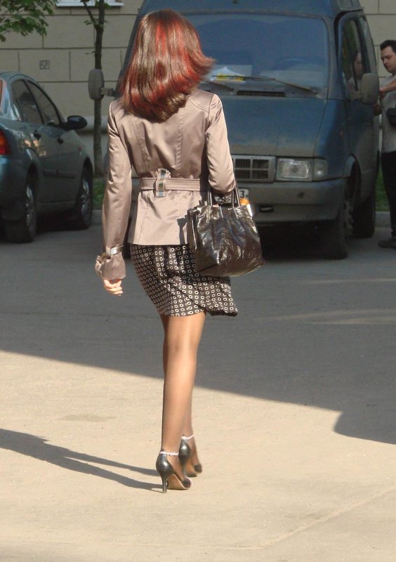 Ольга Хижинкова в мини