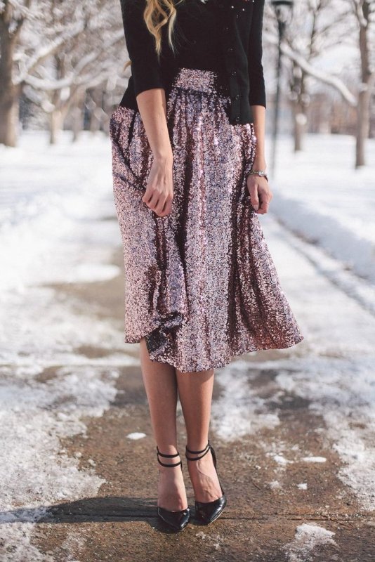 Юбка плиссе Street Style