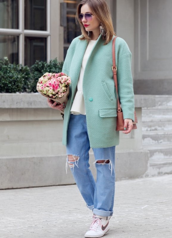 Valentino Lock сумка мятная