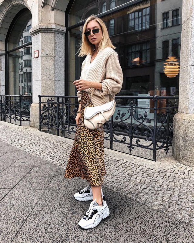 Мокасины Clarks леопардовые