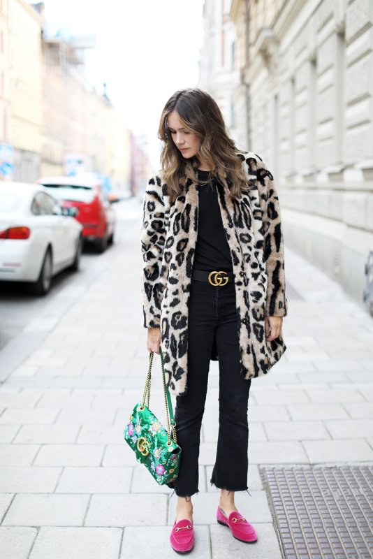 Лоферы леопардовые Givenchy