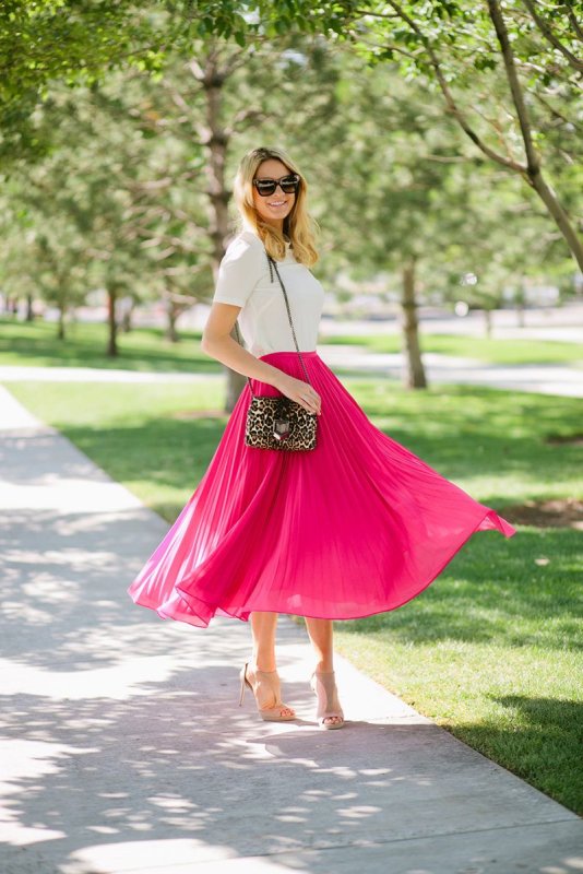 Юбка плиссе Street Style