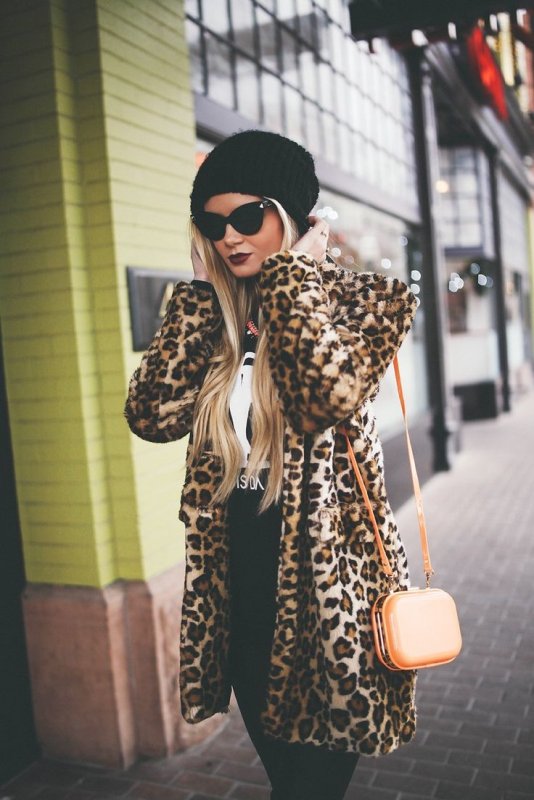 Vero Moda плащ леопардовый