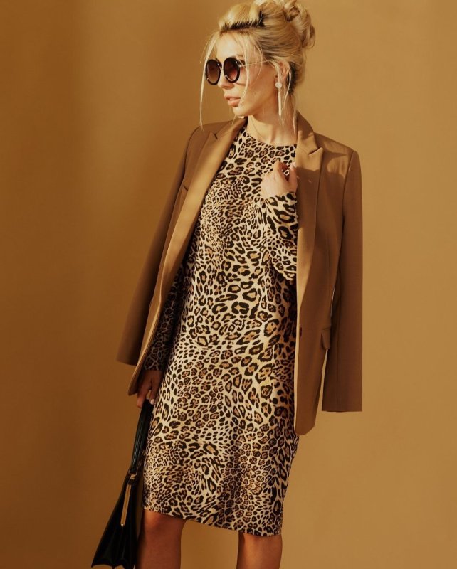 Кардиган missguided леопардовый