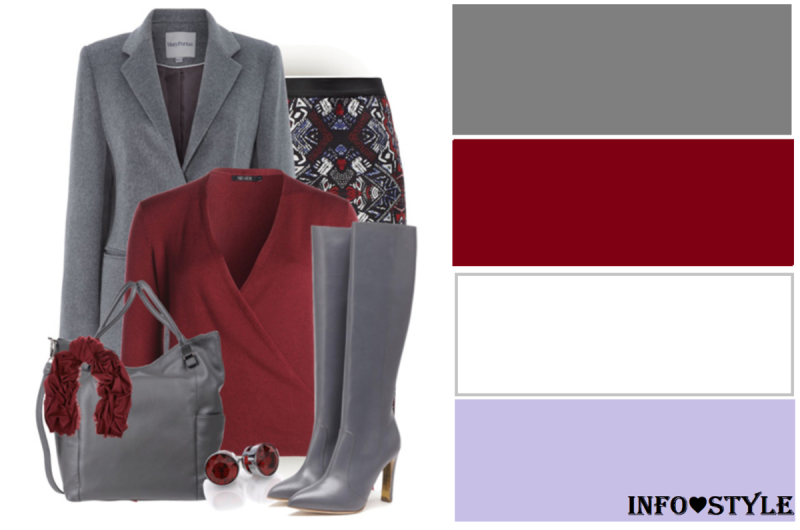 Zara Grey Wool Coat