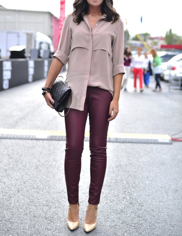 Брюки кюлоты Street Style