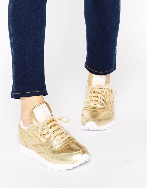 Reebok Gold Sneakers
