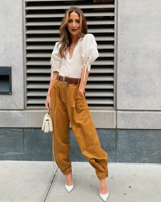 Street Style 2020 брюки карго