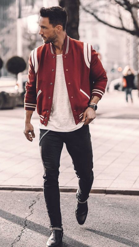 Бомбер men's Bomber Jacket