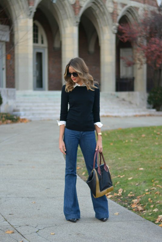 Брюки палаццо Street Style