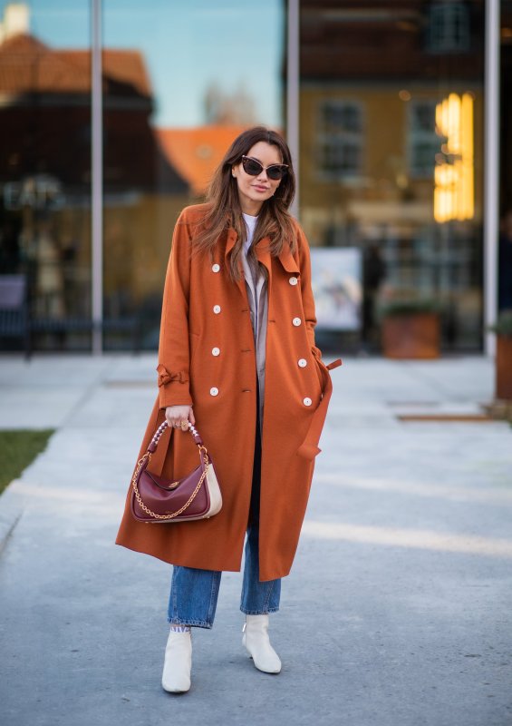 Плащ Max Mara желтый
