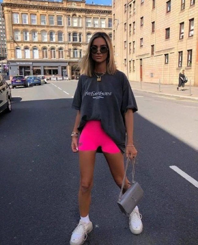 Велосипедки стрит стайл