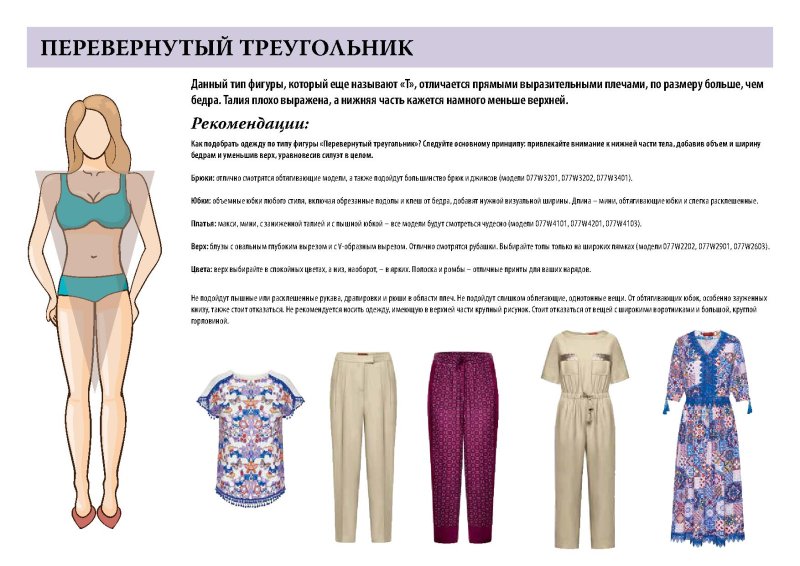 Одежда для типа фигуры груша