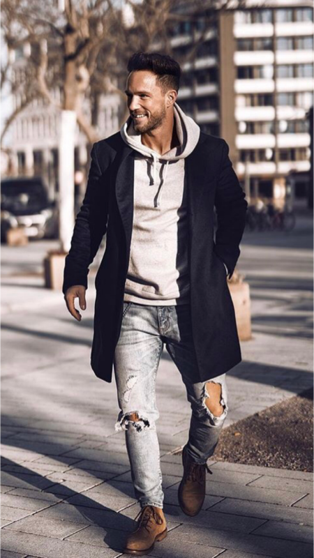 Толстовка Casual Black Hoodie