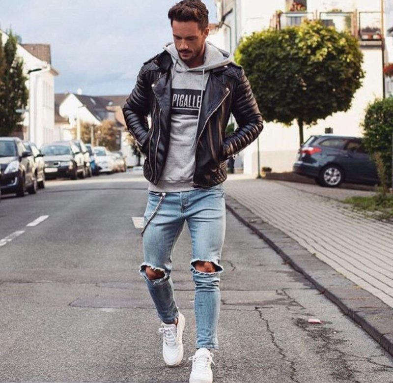 Mujskoy Style Jeans Jacket Style мужской