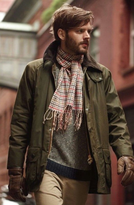 Barbour Jacket men outfit