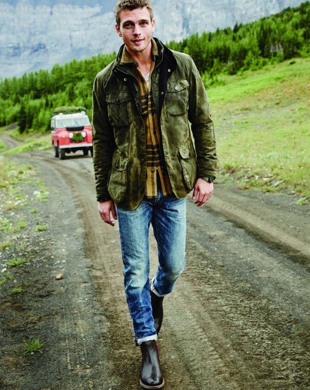 Стиль Casual мужской Barbour