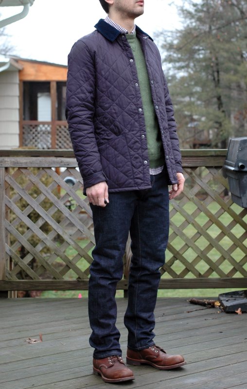 Liddesdale Jacket Barbour фиолет
