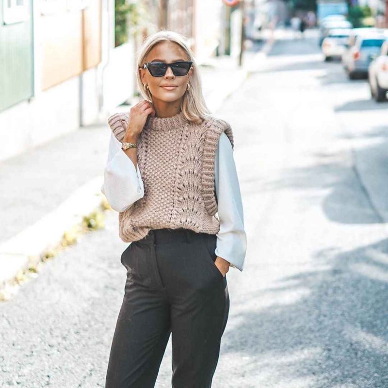Жилет Zara зимний удлиненный