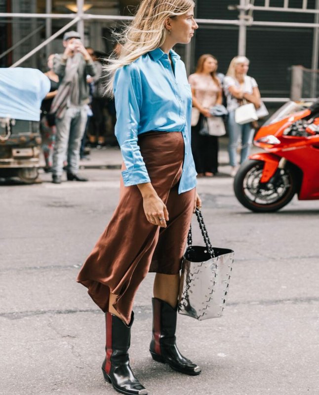 Сапоги казаки Street Style 2020
